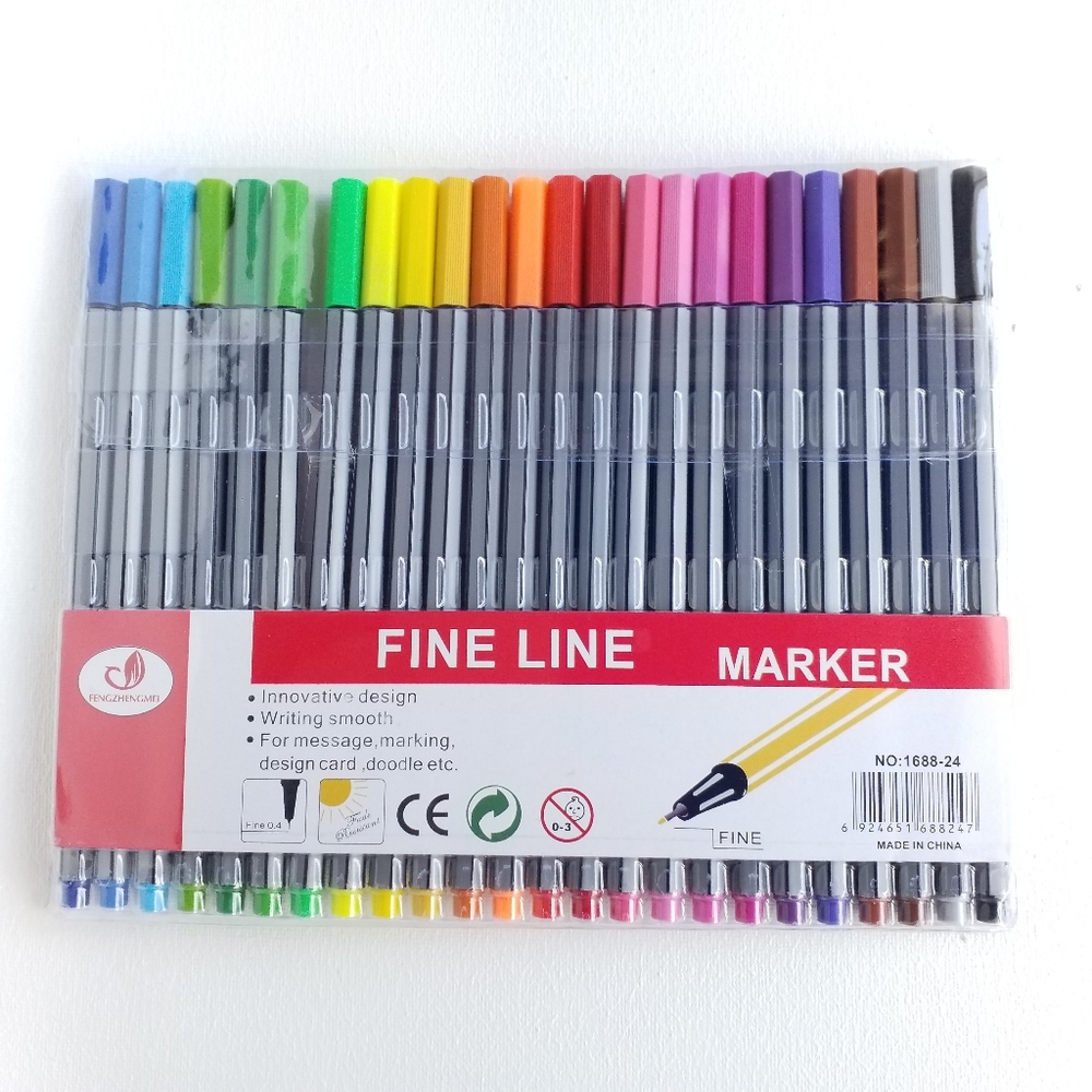 Fengzhengmei 24 Colors‎ Fine Line Marker